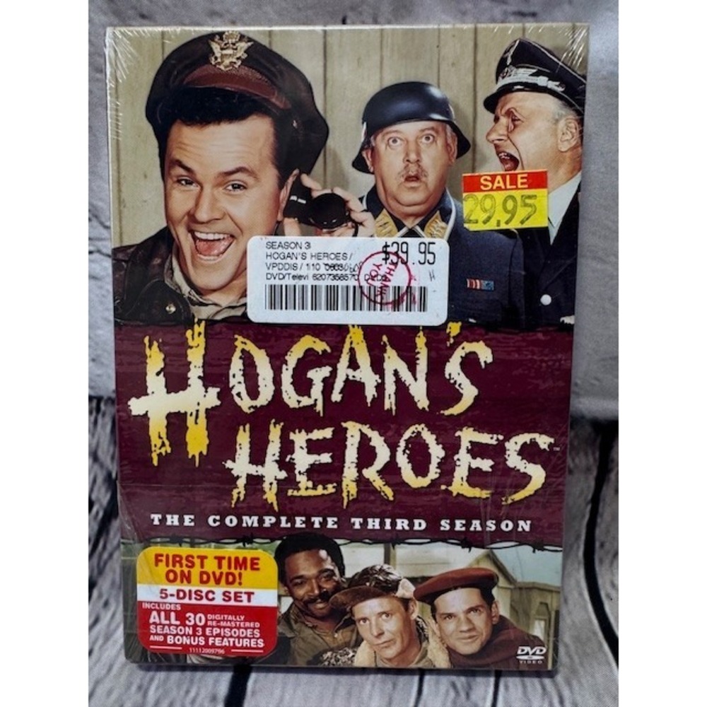 Hogans Heroes The Complete Third Season DVD 5-Disc Set New Sealed
